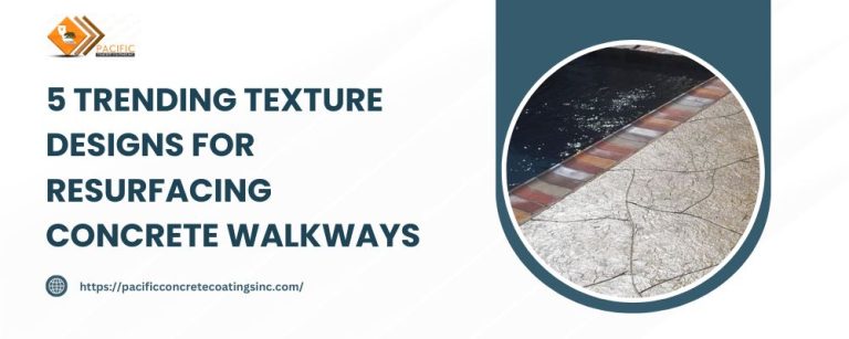 5 Trending Texture Designs for Resurfacing Concrete Walkways